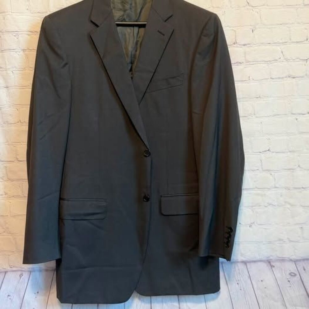 Canali 100% Pure Wool Suit Jacket Size IT 54L